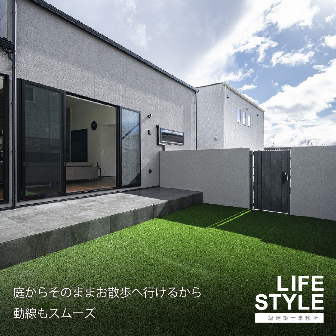 【福津市注文住宅|リビングからつながる、家族と愛犬の「もうひ...