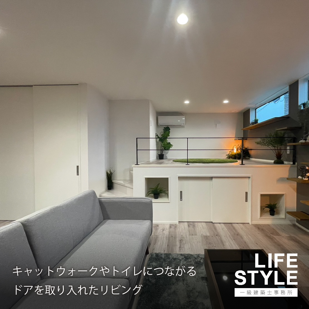 【福津市｜猫と夫婦の、ちょっと特別なマイホーム。