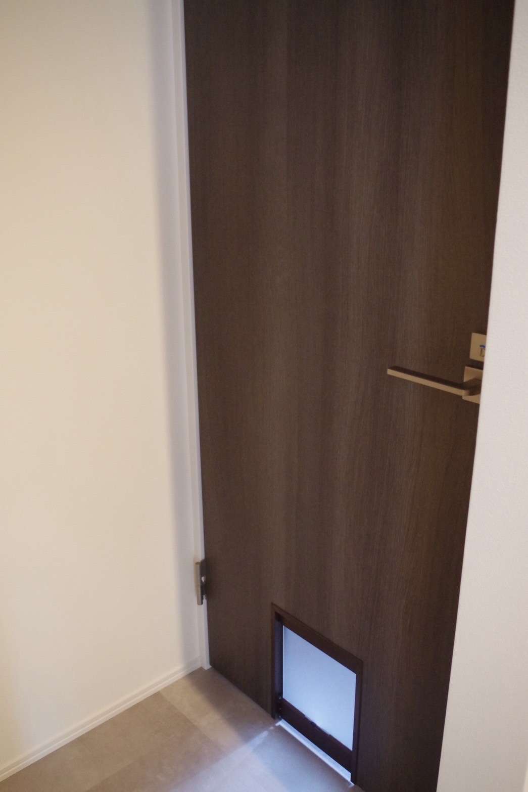 トイレにも自由に行き来できるように。