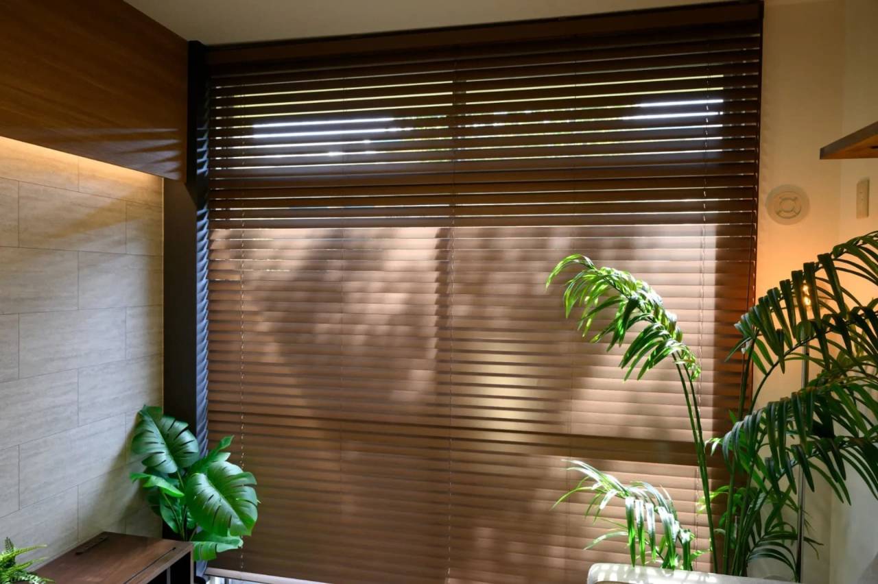 ウッドブラインド1か所