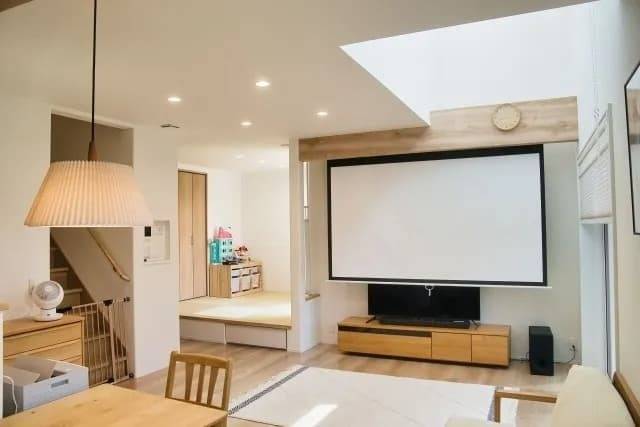 ホームシアターのある家にリフォーム