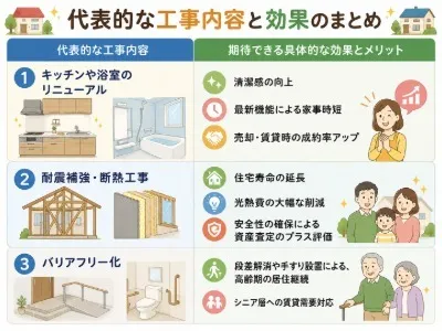 資産価値向上のためのリフォーム