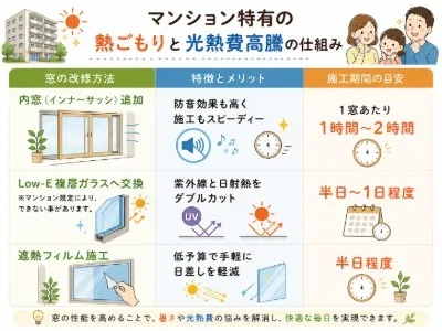 熱侵入の7割を阻止する窓まわり改修