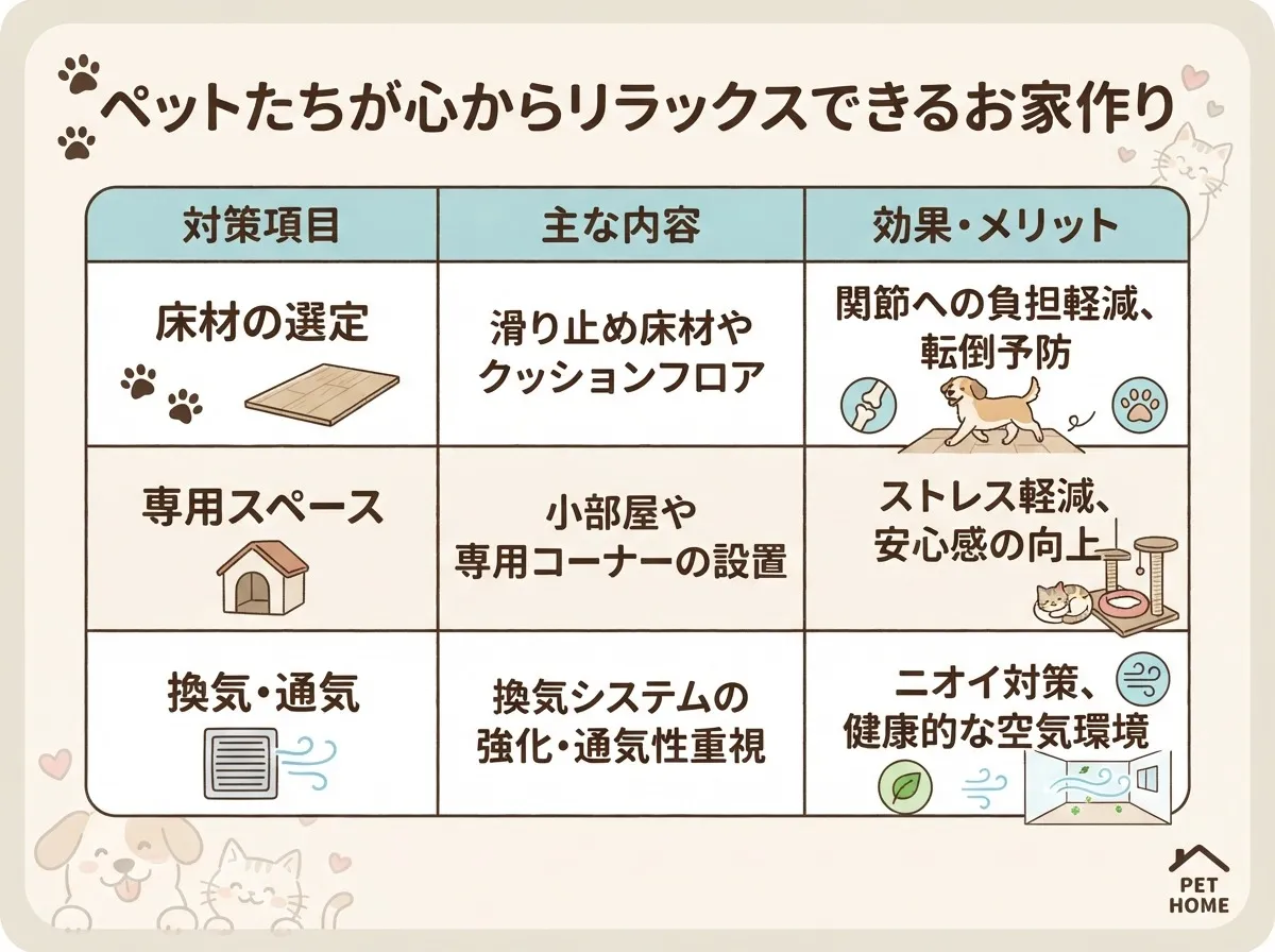 ペットと住むリフォームで愛犬猫と快適に暮らす快適空間作りの秘訣